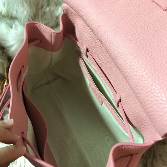 Mansur Gavriel Tumble Lady Bag in Peony - Picture 8 of 8